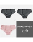 M-XL majtki damskie 3 sztuk/zestaw bawełna Solid Color Girl figi Sexy bielizna damska bielizna damska kalesony kobiety Intimate 