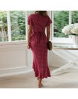 Lato plaża sukienka kobiety kwiatowy Print długa szyfonowa czeski sukienka z krótkim rękawem w stylu Boho sukienka w dużym rozmi