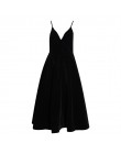 TWOTWINSTYLE letnia sukienka z odkrytymi plecami dla kobiet V Neck Spaghetti pasek bez rękawów wysokiej talii Sexy sukienek kobi