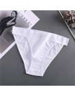 Seksowna bielizna damska majtki koronkowa bielizna dla kobiet kobieta kalesony Plus rozmiar bawełniane majtki niskiej talii siat