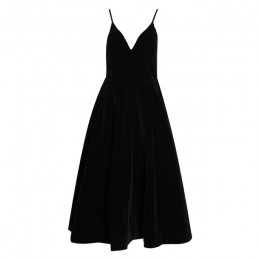 TWOTWINSTYLE letnia sukienka z odkrytymi plecami dla kobiet V Neck Spaghetti pasek bez rękawów wysokiej talii Sexy sukienek kobi