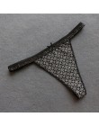 Voplidia letnie figi bielizna damska Plus rozmiar Sexy bielizna majtki stringi i G ciąg Tanga T-tył bez szwów ciąg PM019