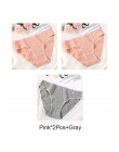 Bawełniane majtki serce dla kobiet 1Pc jednokolorowe kalesony oddychające majtki modna bielizna Sexy kobiece majtki New Arrival 