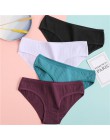 Bawełniane majtki bielizna damska Casual Solid Color majtki dla kobiet bielizna intymna seksowne majtki damskie kalesony M-XL