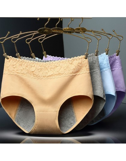 Okres menstruacyjny bielizna damska przytulne koronkowe seksowne majtki damskie bezszwowe fizjologiczne szczelne bielizna