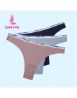 3 sztuk/partia damskie bawełniane stringi stringi majteczki stringi bielizna damska figi Sexy bielizna spodnie intymne panie lis