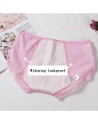 DULASI szczelna majtki menstruacyjne spodnie fizjologiczne bielizna damska komfort bawełna koronkowa Solid Color Mid Rise figi 9