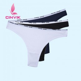 3 sztuk/partia damskie bawełniane stringi stringi majteczki stringi bielizna damska figi Sexy bielizna spodnie intymne panie lis