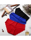 Bielizna damska figi ultra-cienkie bezszwowe figi dla kobiet Comfort niski wzrost Ruffles seksowna bielizna lato moda kalesony