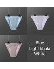3 sztuk/zestaw kobiet bawełniane majtki kalesony Sexy bielizna damska niskiej talii majtki kobieta bielizna jednolity kolor majt