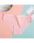 Bawełniane majtki bielizna damska Casual Solid Color majtki dla kobiet bielizna intymna seksowne majtki damskie kalesony M-XL