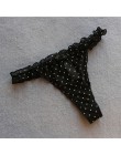 Voplidia bielizna damska Plus rozmiar Sexy bielizna stringi i G ciąg majtki koronkowe T-tył bez szwów ciąg stringi PM041