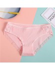 Majtki koronkowe damska bawełniana bielizna miękkie damskie kalesony wygodne dziewczęce figi bielizna moda kobiece seksowne majt