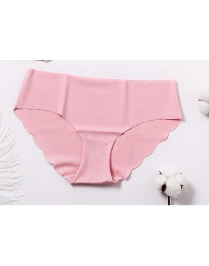Bielizna damska figi ultra-cienkie bezszwowe figi dla kobiet Comfort niski wzrost Ruffles seksowna bielizna lato moda kalesony