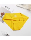 Bielizna damska figi ultra-cienkie bezszwowe figi dla kobiet Comfort niski wzrost Ruffles seksowna bielizna lato moda kalesony