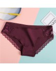 Bawełniane majtki bielizna damska Casual Solid Color majtki dla kobiet bielizna intymna seksowne majtki damskie kalesony M-XL