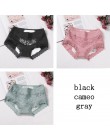 DULASI szczelna majtki menstruacyjne spodnie fizjologiczne bielizna damska komfort bawełna koronkowa Solid Color Mid Rise figi 9