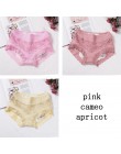 DULASI szczelna majtki menstruacyjne spodnie fizjologiczne bielizna damska komfort bawełna koronkowa Solid Color Mid Rise figi 9