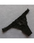 Voplidia bielizna damska Plus rozmiar Sexy bielizna stringi i G ciąg majtki koronkowe T-tył bez szwów ciąg stringi PM041