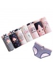 7 sztuk/partia bielizna dziewczyny kobiety majtki bawełniana bielizna majtki kobiety Sexy Lingeries stringi stringi Calcinhas dl
