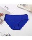 Bielizna damska figi ultra-cienkie bezszwowe figi dla kobiet Comfort niski wzrost Ruffles seksowna bielizna lato moda kalesony