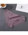 Bawełniane majtki bielizna damska Casual Solid Color majtki dla kobiet bielizna intymna seksowne majtki damskie kalesony M-XL