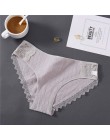 Bawełniane majtki bielizna damska Casual Solid Color majtki dla kobiet bielizna intymna seksowne majtki damskie kalesony M-XL
