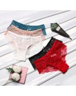 Moda seksowne majtki wygodne majtki wykwintne krocza szorty solidna bielizna Sexy Hollow Out bielizna damska