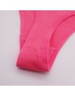Moonflme 5 sztuk/partii Sexy stringi bawełniane damskie bielizna G stringi stringi 87181