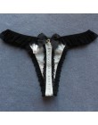 Voplidia bielizna Ruffles bielizna kobiety Plus rozmiar Sexy Lolita Kawaii stringi VS koronkowe różowe majtki t-back String stri