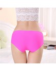 Majtki damskie stretching szorty Plus rozmiar XXXL wysokiej talii bielizna kobiety Sexy ultra-cienkie majtki bezszwowe spodnie m