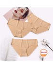 Moda bezszwowe majtki damskie bielizna kobiece miękkie Intimates damskie kalesony Low-Rise figi 8 kolorów bielizna majtki