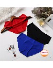 Moda bezszwowe majtki damskie bielizna kobiece miękkie Intimates damskie kalesony Low-Rise figi 8 kolorów bielizna majtki