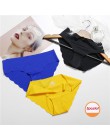 Moda bezszwowe majtki damskie bielizna kobiece miękkie Intimates damskie kalesony Low-Rise figi 8 kolorów bielizna majtki