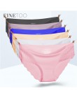 Majtki damskie miękka bezszwowa bielizna Sexy lodowy jedwab majtki damskie koronkowe majtki dla dziewczynek Low-Rise Bikini majt