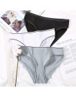 3 sztuk/partia bawełniane majtki dla kobiet oddychające majtki damskie Sexy bielizna dziewczyna bielizna kobiet kalesony Solid C