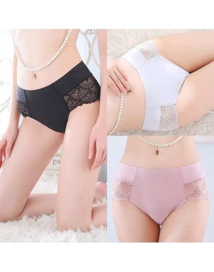3 sztuk Sexy majtki koronkowe kobiety bielizna bielizna-majtki dla kobiet spodnie w kratę intymne kobiety bielizna damska Bikini