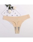 Hot Silk Sexy kobiety stringi g string bezszwowe majtki bielizna damska Sexy majtki Tanga kobiety Low-Rise bielizna majtki Intim