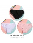 Majtki damskie 3 sztuk/zestaw miękka bawełniana bielizna M-XL Sexy koronkowe majtki kobiety kalesony dziewczyny figi moda bieliz