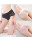 3 sztuk Sexy majtki koronkowe kobiety bielizna bielizna-majtki dla kobiet spodnie w kratę intymne kobiety bielizna damska Bikini