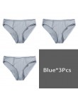 3 sztuk/partia bawełniane majtki dla kobiet oddychające majtki damskie Sexy bielizna dziewczyna bielizna kobiet kalesony Solid C