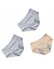 3 sztuk/zestaw szczelna majtki menstruacyjne majtki fizjologiczne kobiety bielizna okres bawełna wodoodporne figi Dropshipping H