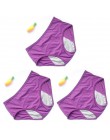 3 sztuk/zestaw szczelna majtki menstruacyjne majtki fizjologiczne kobiety bielizna okres bawełna wodoodporne figi Dropshipping H