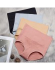Wysokiej talii Sexy wyściełane Shaper bezszwowe bawełniane majtki odchudzanie bielizna kobiety bielizna oddychająca bawełna pani