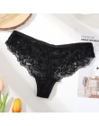 7 kolory majtki damskie Sexy koronkowa bielizna kobiet kalesony stringi stringi majtki bielizna dla kobiet ropa wnętrze femenina