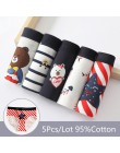 5 sztuk/zestaw kobiety bielizna bawełniana Sexy codzienne panie dziewczyny majtki majtki w dużym rozmiarze Intimates bielizna Kn