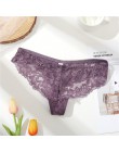 7 kolory majtki damskie Sexy koronkowa bielizna kobiet kalesony stringi stringi majtki bielizna dla kobiet ropa wnętrze femenina