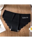 Sexy kobiet majtki lodowy jedwab majtki bezszwowa bielizna spodnie o średniej talii komfort bielizna kobiet kalesony moda bliscy