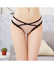 2018 lato kobiety Sexy majtki koronkowe, damskie niskiej talii bawełniane krocza majtki przezroczysta bielizna stringi Ladys pur
