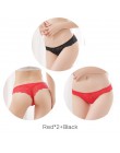 Moda Sexy koronkowe majtki dla kobiet dziewczyn 2019 Hollow kobiet miękkie niskiej talii stringi majtki łuk majtki S M L XL XXL 